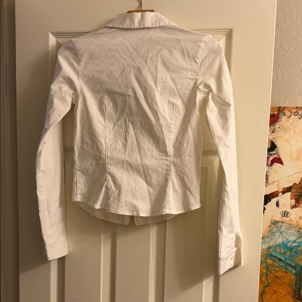 Silence + Noice White Zip Jacket - Picture 7 of 9